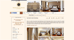 Desktop Screenshot of petropalacehotel.com